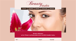 Desktop Screenshot of beautystudio-cottbus.de